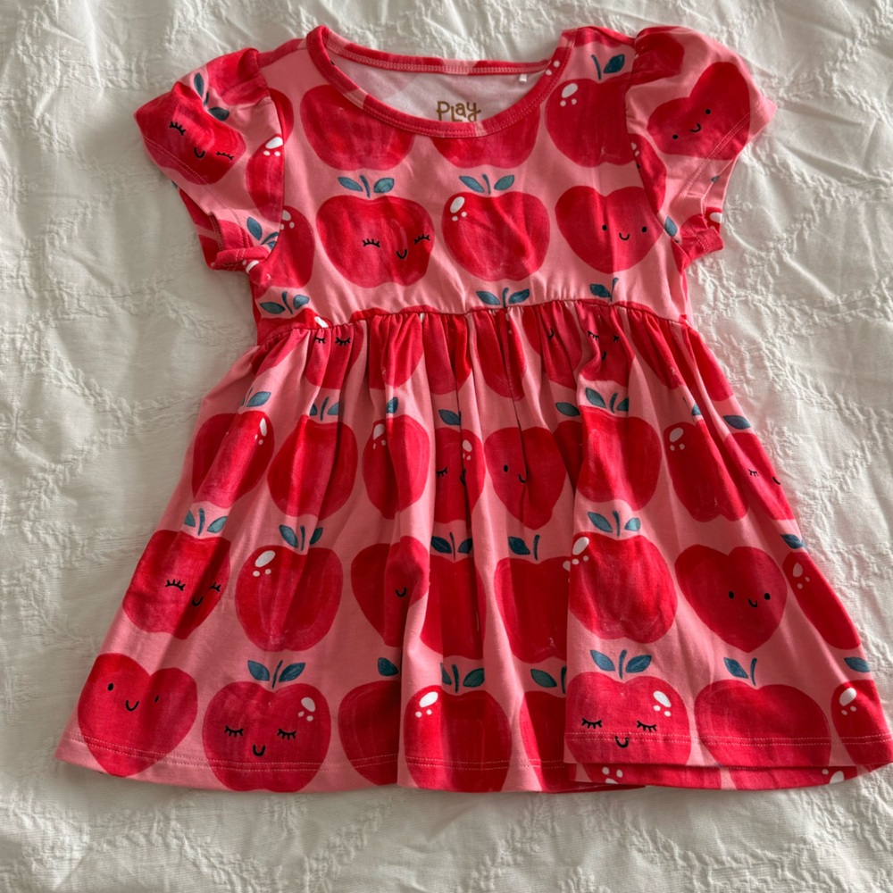 Little Sleepies Red and White Play Top